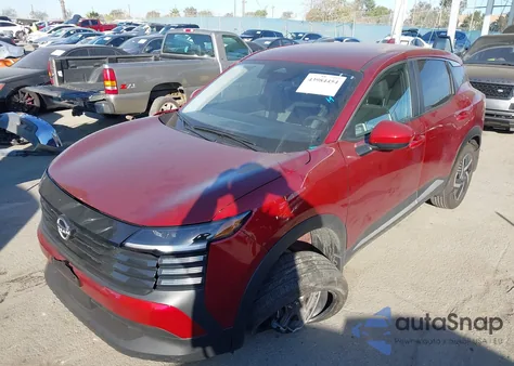 2025 Nissan Kicks Sv Fwd from USA, damaged, VIN 3N8AP6CA8SL381954